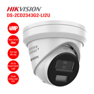 Camera IP Turret 4MP Hikvision DS-2CD2343G2-LI2U
